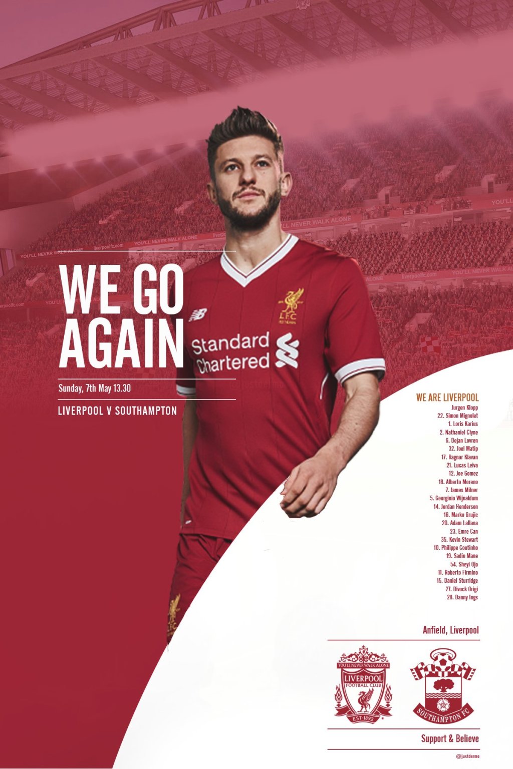 Liverpool vs Southampton – Team Predictions 